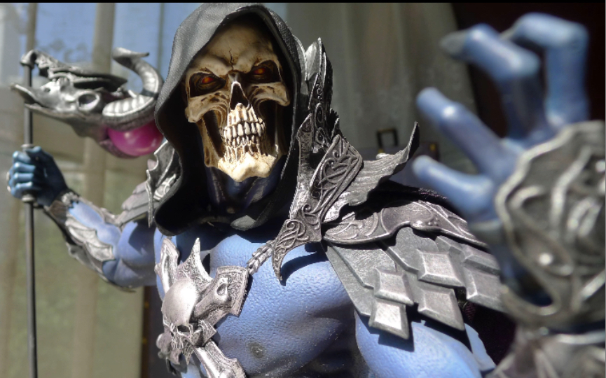 活动  sideshow 宇宙的巨人希曼 骷髅王 雕像