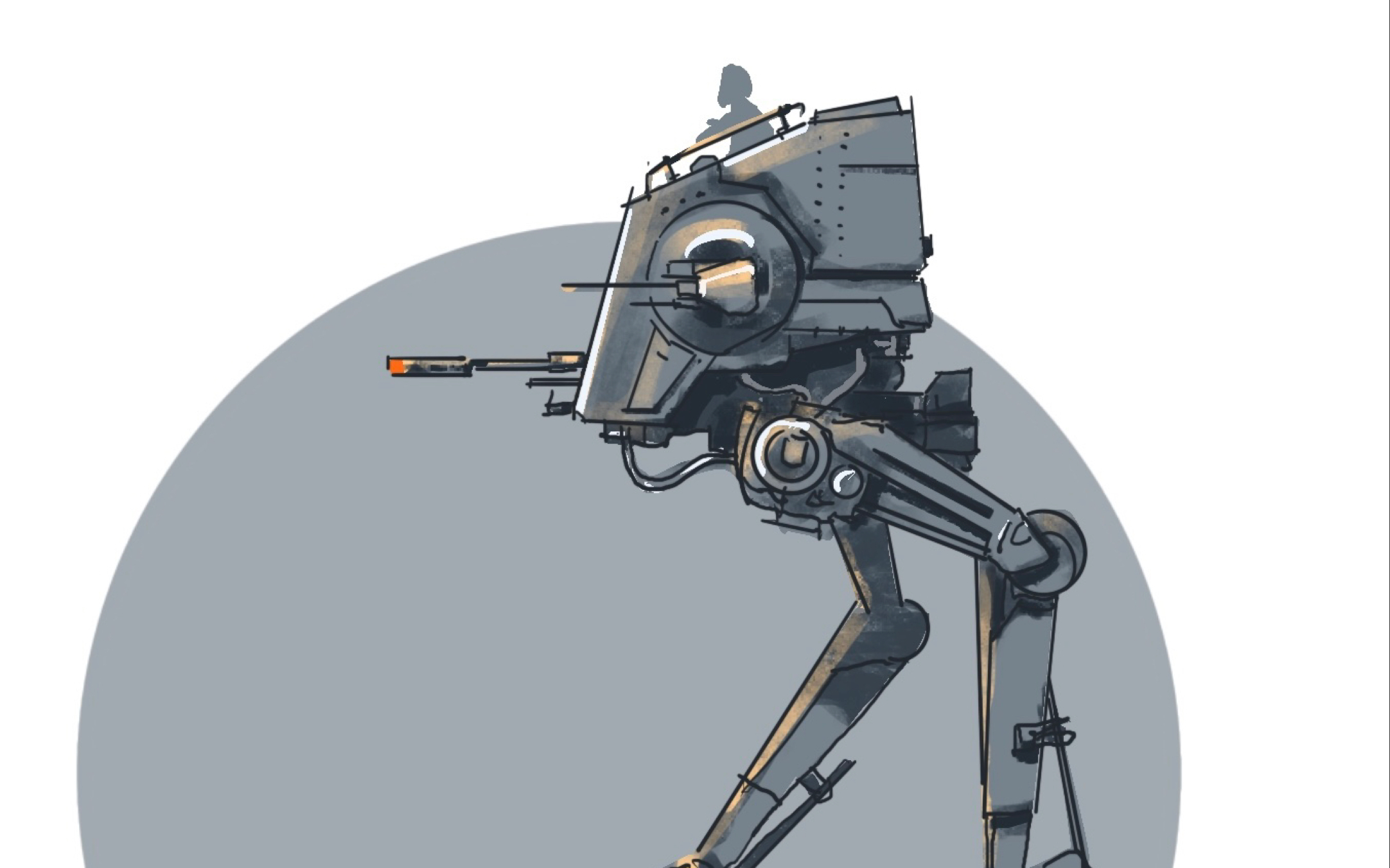 atst帝国步行机-星球大战