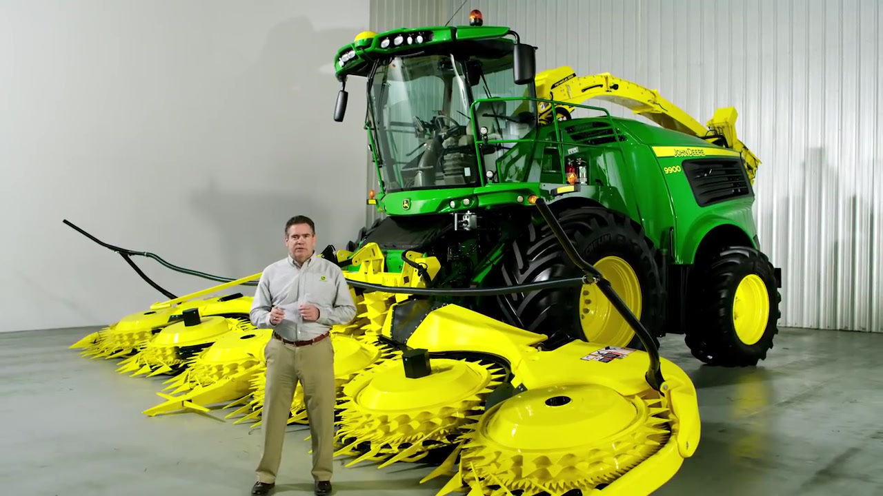 【農業機械】美國農機企業john deere(約翰迪爾)--新型9000系列自走式