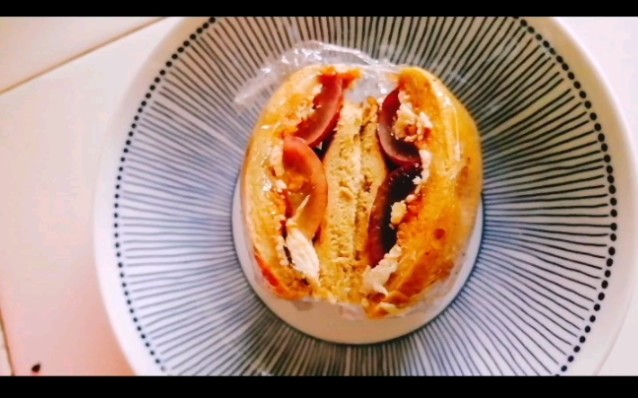 [图]try to make a steam bun sandwich