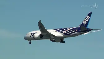 再见特殊涂装ana 波音787 8 Ja801a 羽田空港松山空港広島空港 哔哩哔哩 Bilibili