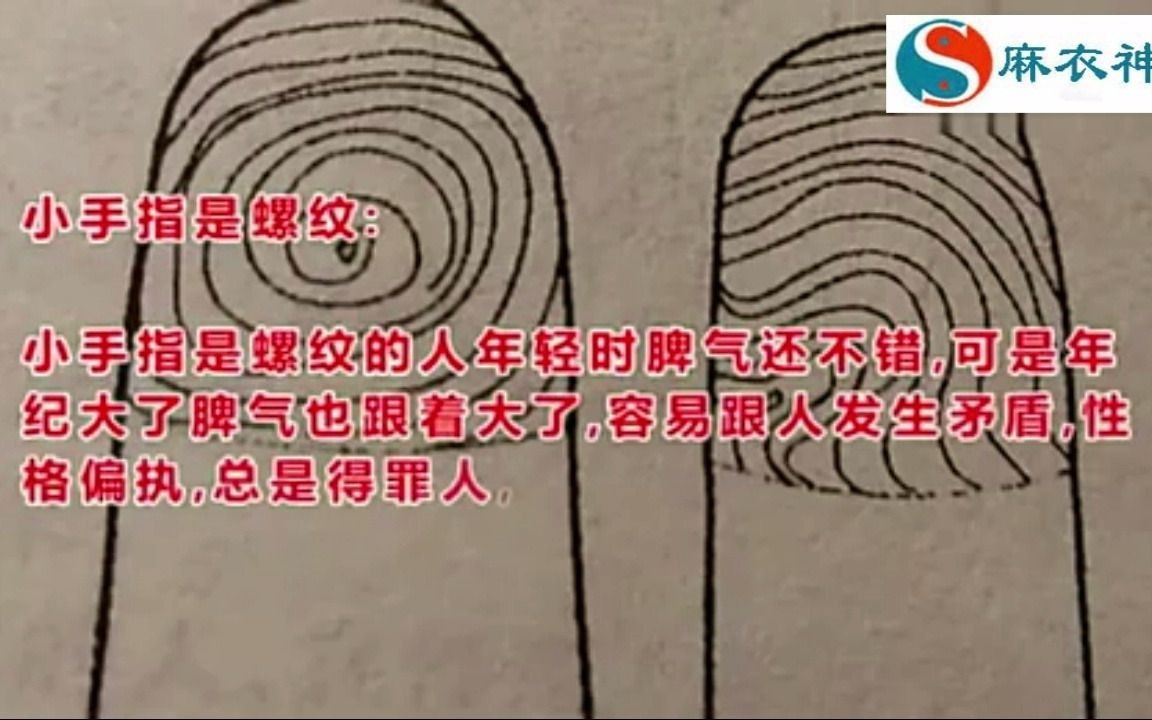 手相运势分析:哪根手指上面有螺纹命最好?哔哩哔哩bilibili