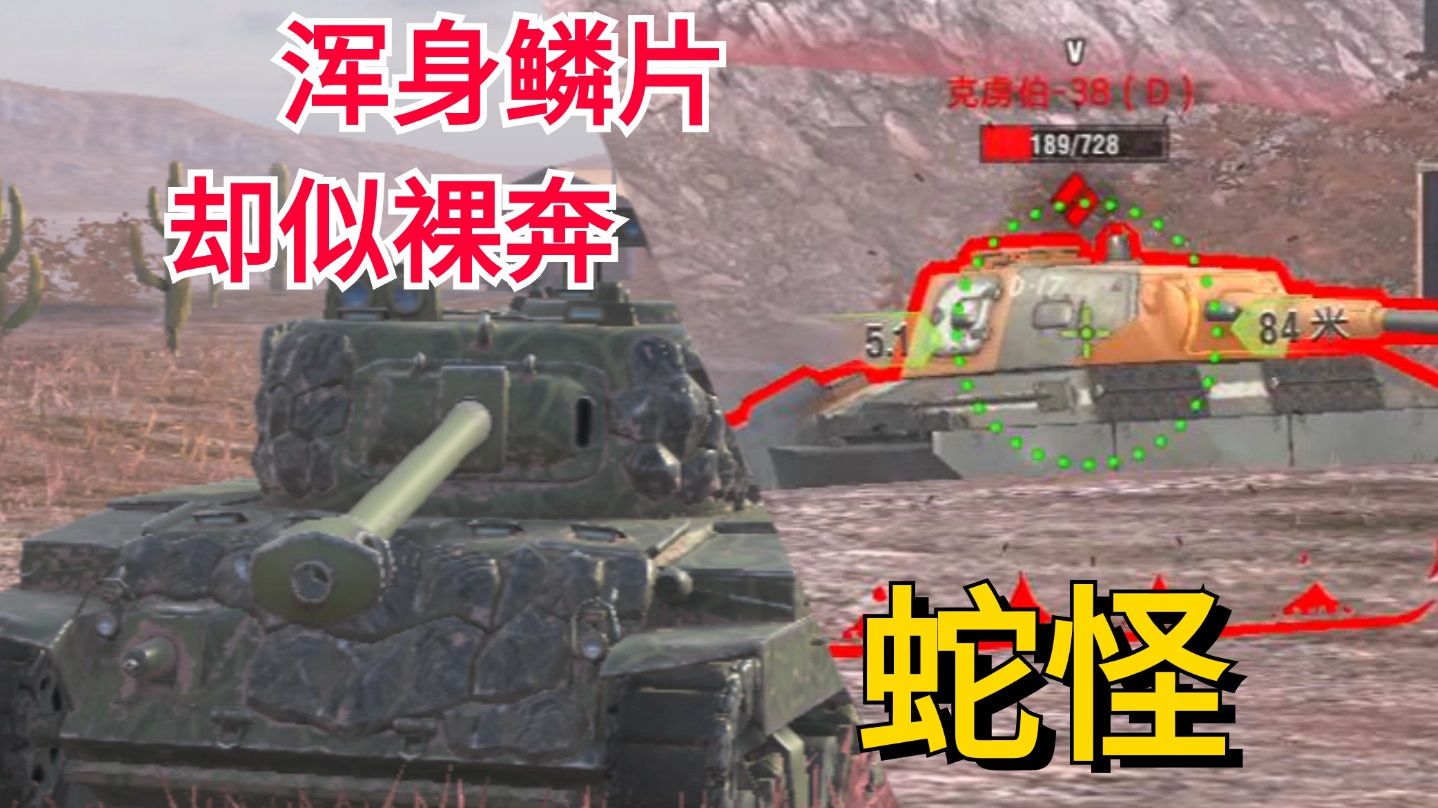 【wotbⷮŠ蛇怪】当一年前赛季二的车进了低级房