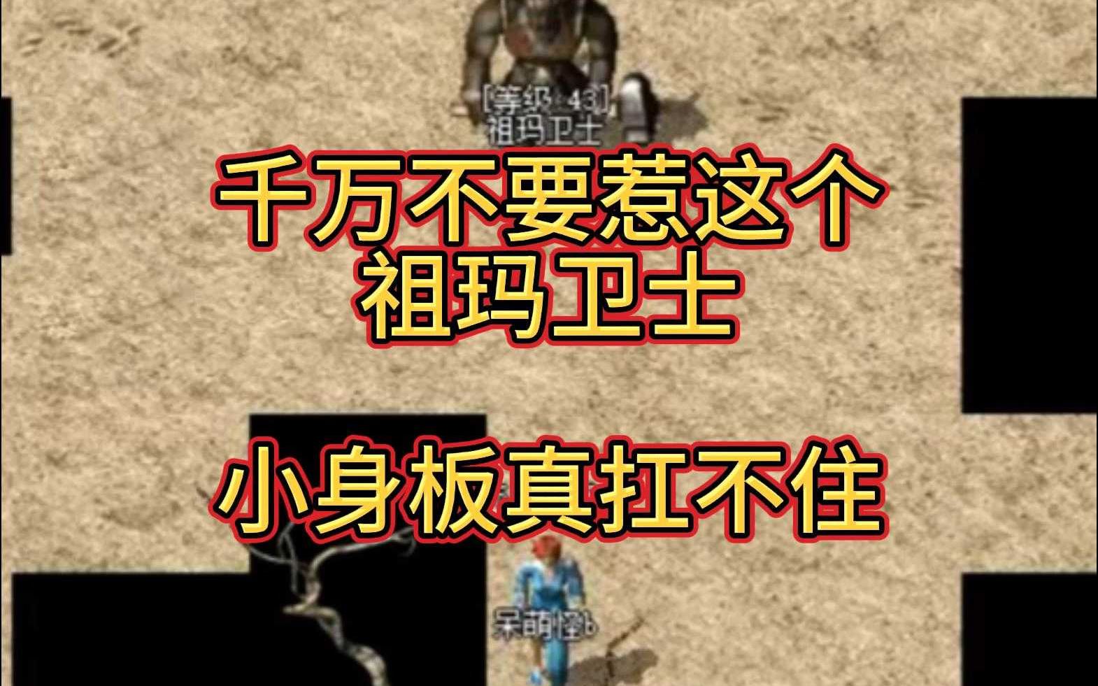 【追忆复古】千万不要惹这个祖玛卫士小身板真扛不住热血传奇