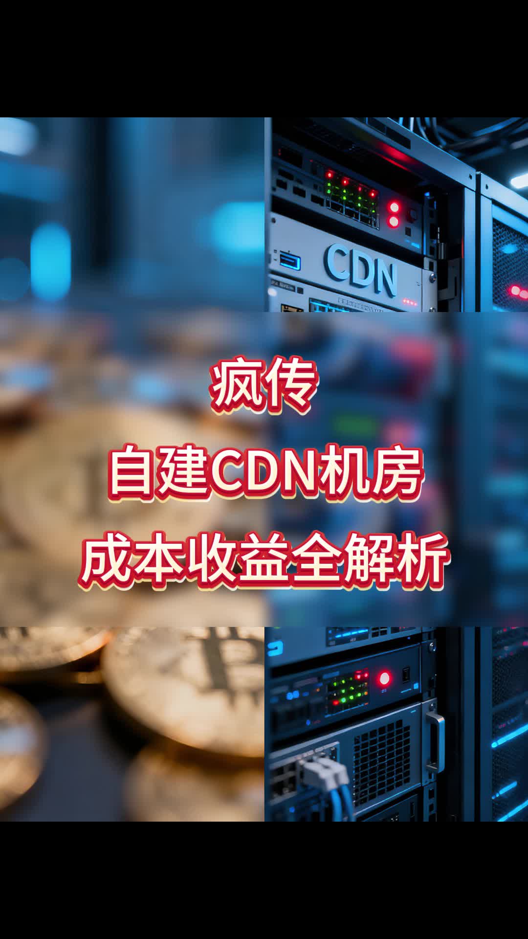 自建 CDN/PCDN 机房,成本收益全解析!