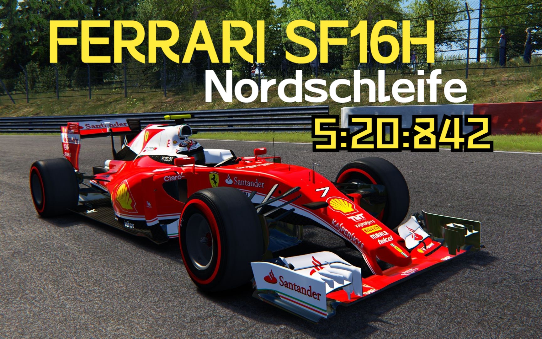 法拉利 sf16h 纽北逛街 5:20:842