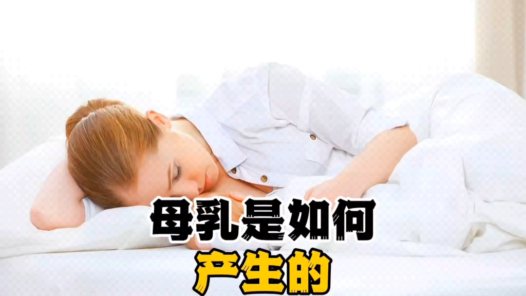 母乳是如何产生的,你知道吗?哔哩哔哩bilibili