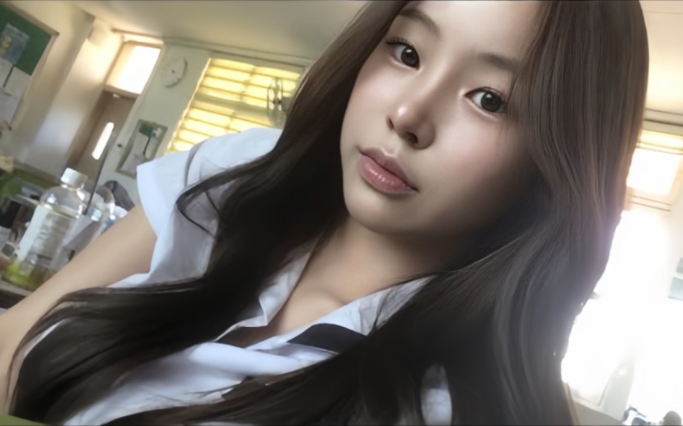 【gouri】06line 韩国女生上学妆容 | 10min 学生妆容 grwm