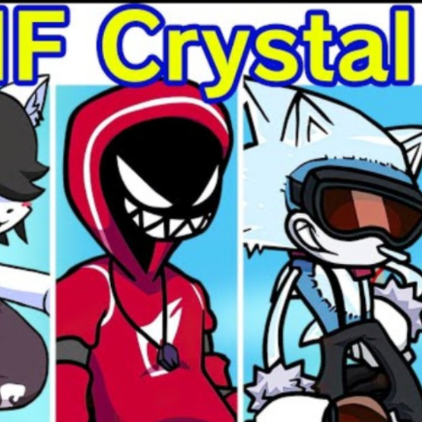 Stream Test remix fnf Friday Night Funkin': Crystal Mod by R2crystal2