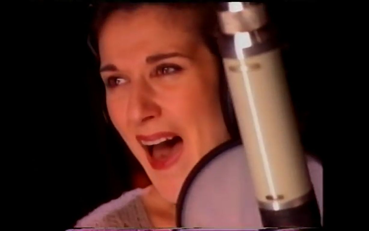 [图]【席琳录制天然女人幕后】Céline Dion - (You Make Me Feel Like A) Natural Woman 1995