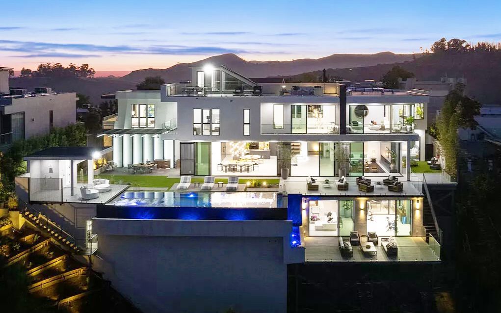 4kluxuryhome贝莱尔现代海角豪宅1640stradellardlosangeles