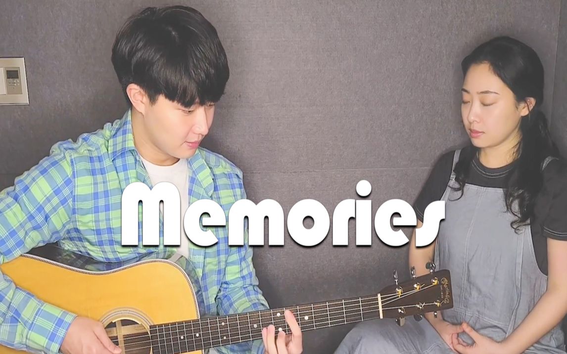 [图]亲姐弟翻唱Maroon 5魔力红《Memories》 ，开口跪！【海俐安Harryan】