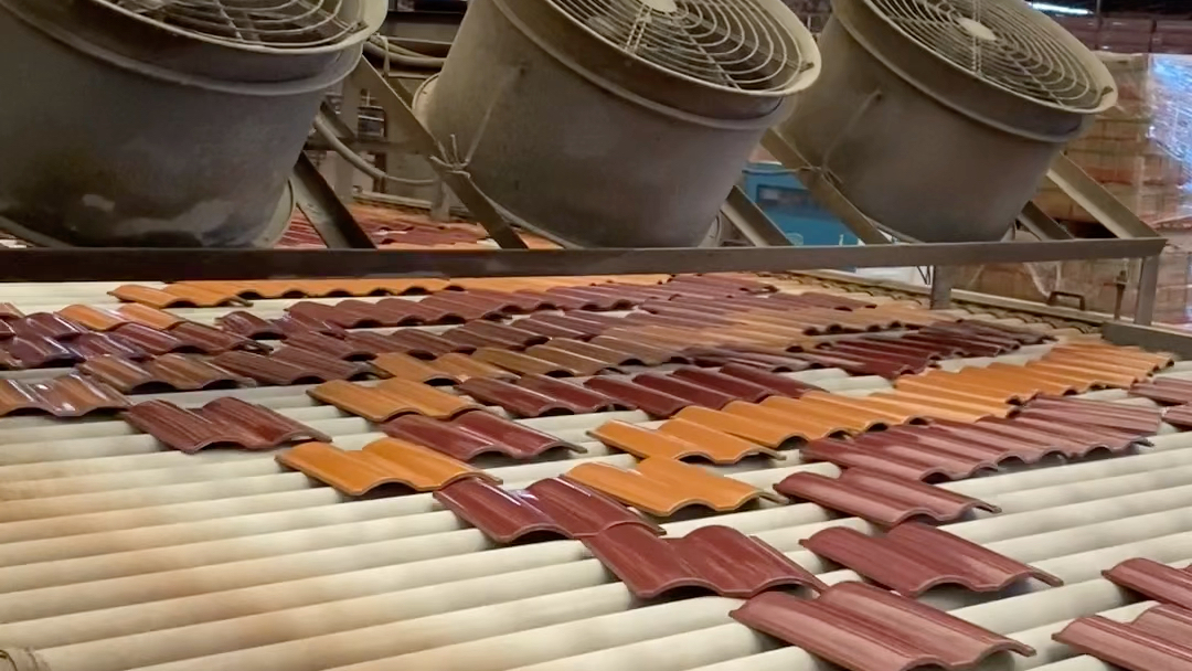 七夕节红色琉璃瓦更配噢#琉璃瓦厂家#屋面瓦#古建瓦#西瓦#单波瓦