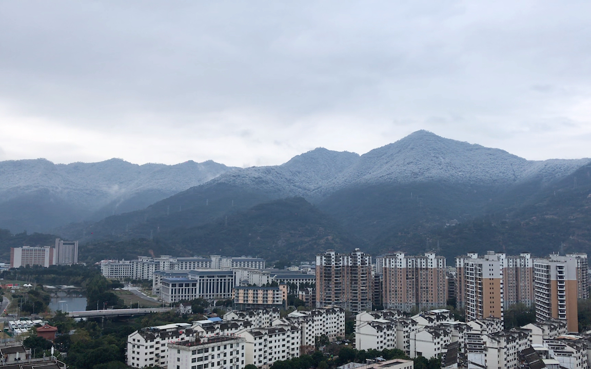 福建漳州下雪图片