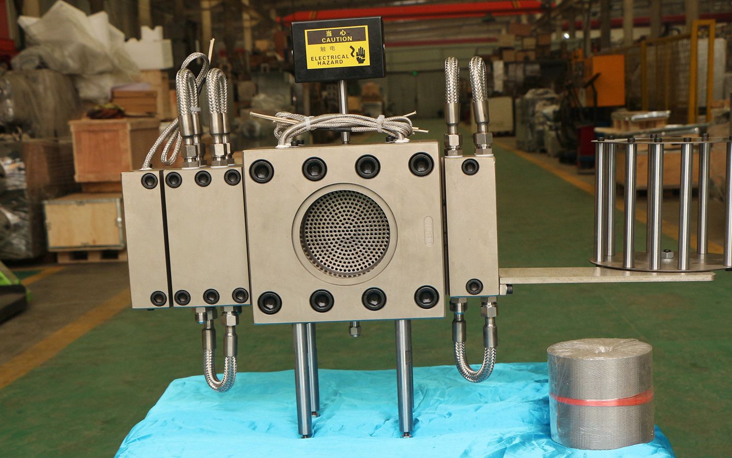 郑州巴特挤出机自动换网器 网带全自动换网器