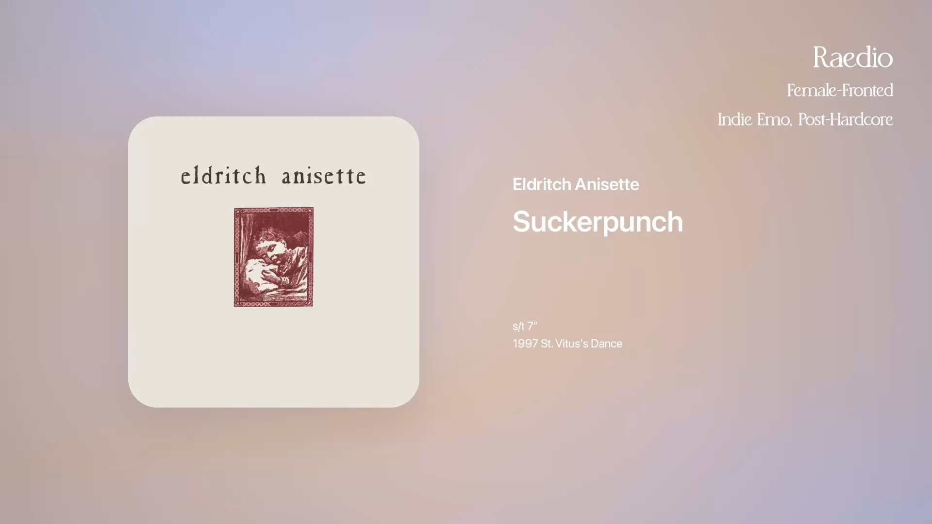 90s最佳女声Emo/PostHardcore之一 即将再版 ⷠEldritch Anisette 全集 (1) s/t 1997 (2) demo哔哩哔哩bilibili