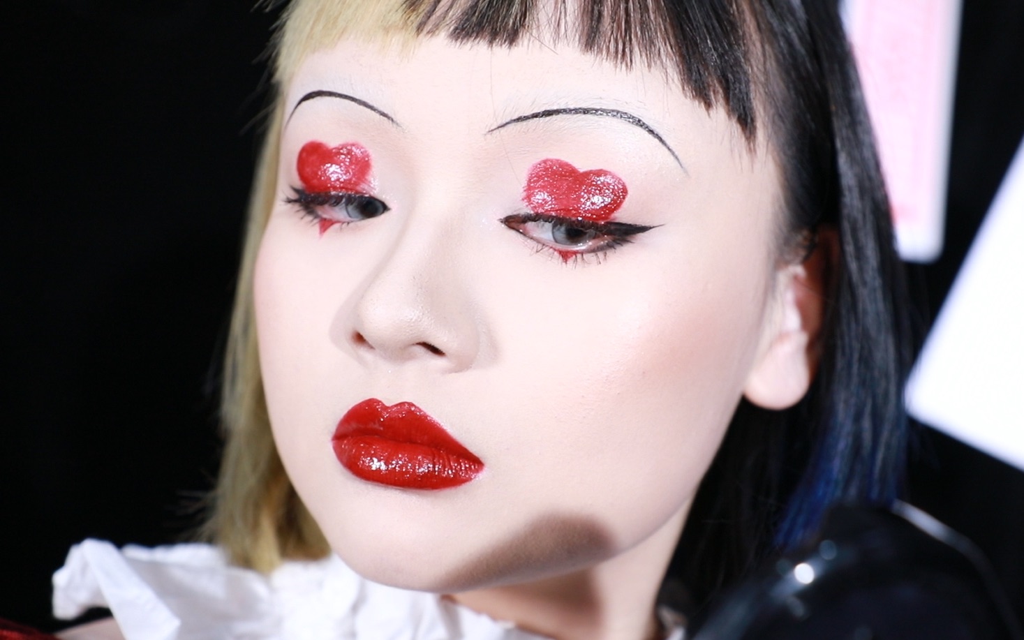 【rena】红心眼妆/复古妆容/红皇后灵感妆容