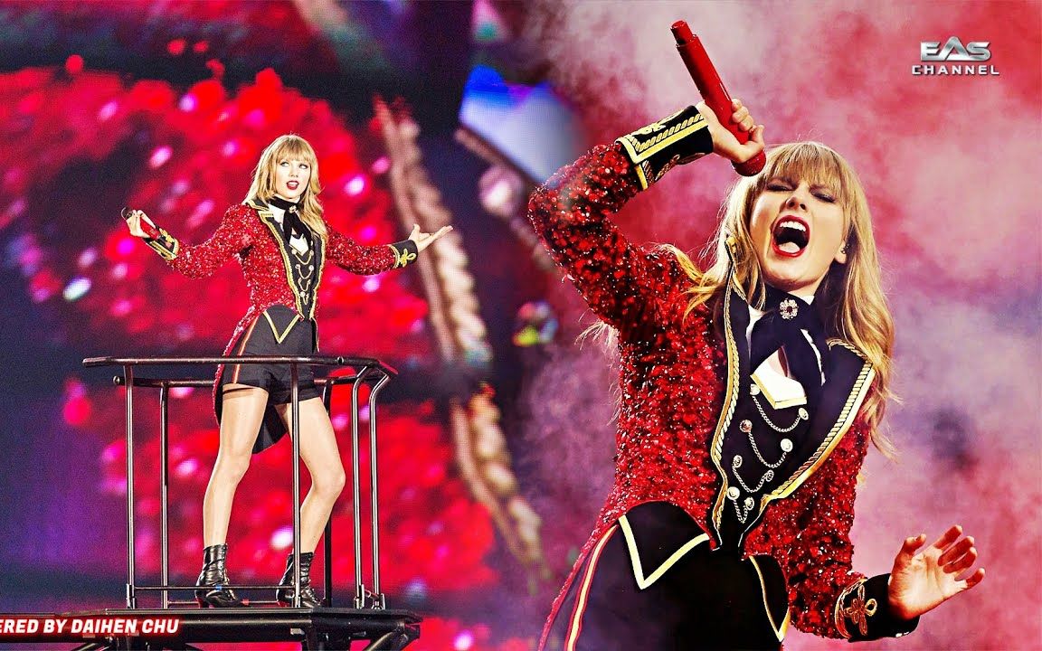 [图]【4K】Taylor Swift -《We Are Never Ever Getting Back Together》Live The Red Tour