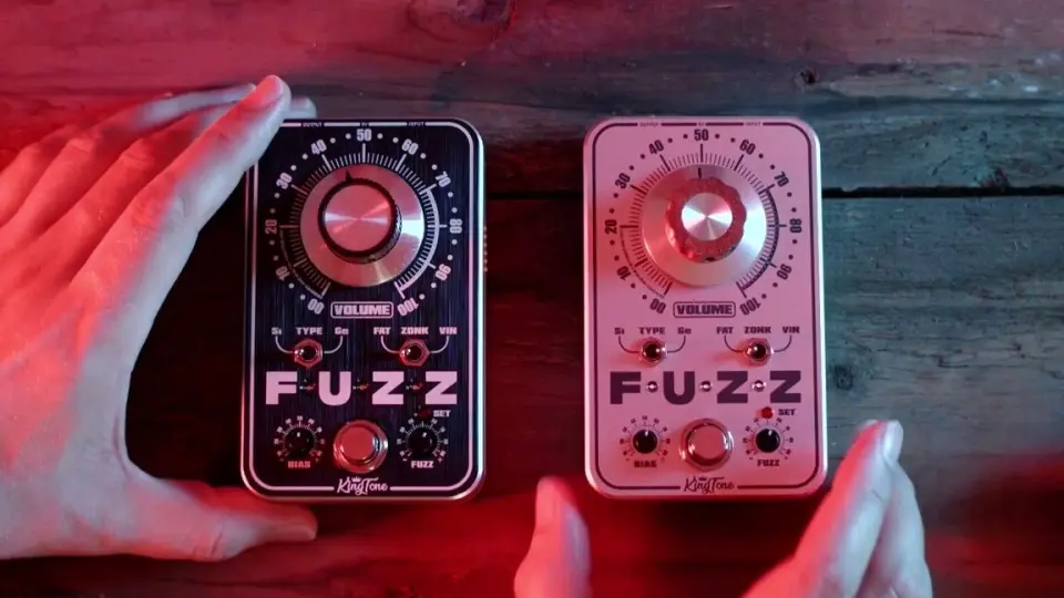 KingTone miniFUZZ Ge Fuzz Pedal 锗管法兹单块效果器NKT275_哔哩哔哩_ 