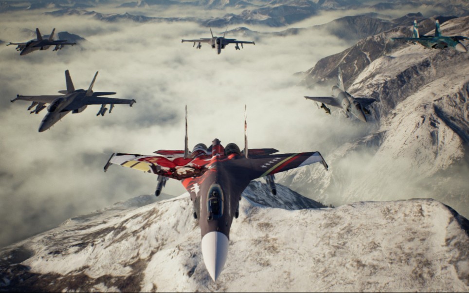 【皇牌空战7&少女前线】欧西亚国防空军格里芬航空大队 参上!