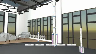Unity航空航天展厅交互漫游
