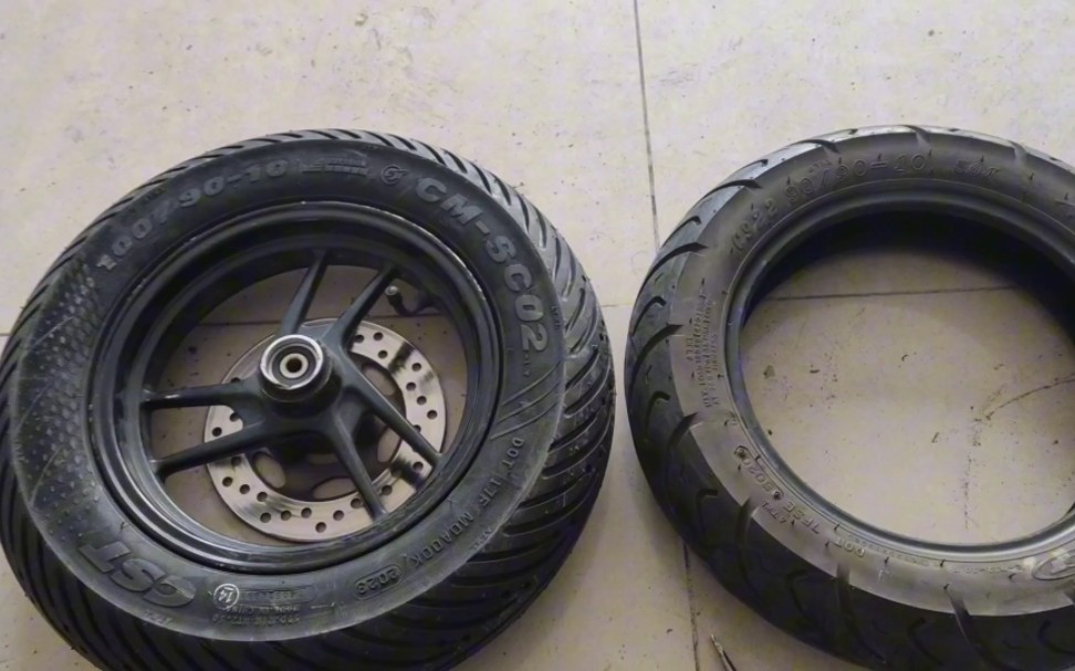 自己动手巧格i换正新sc02半热熔轮胎分享