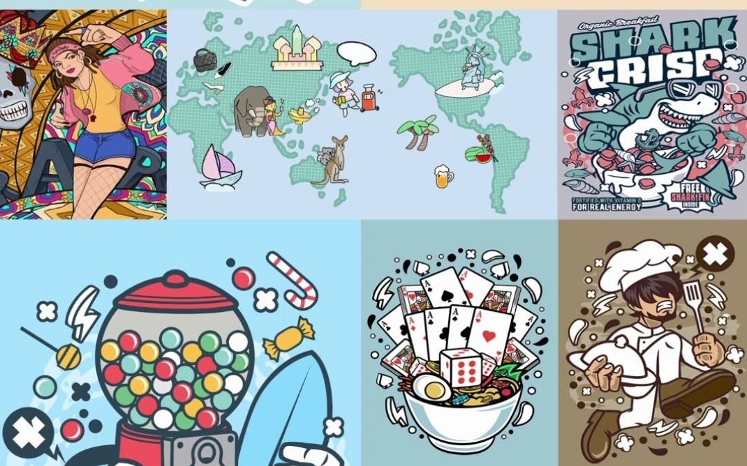 超可爱的动漫涂鸦素材,确定不来看看吗?