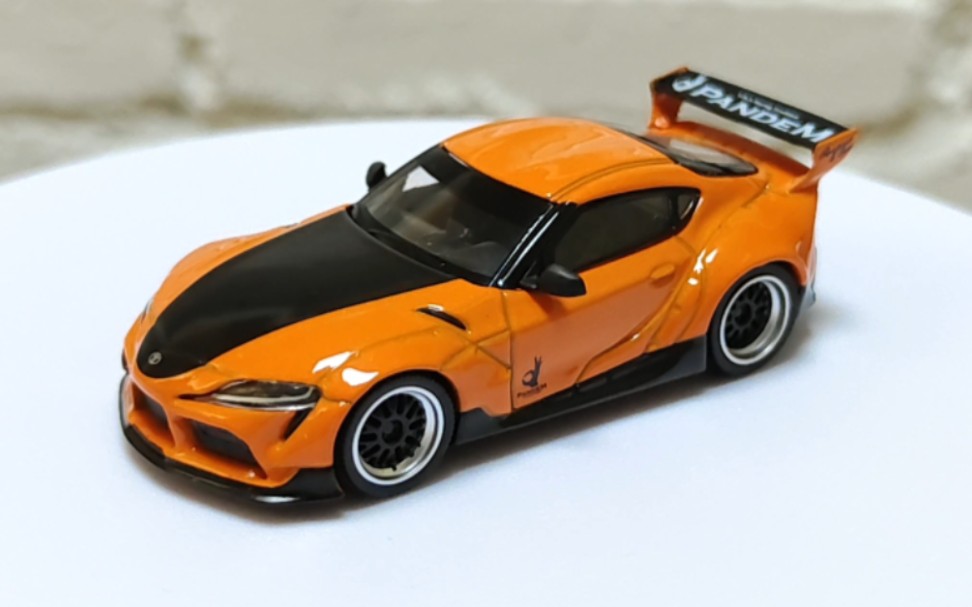 minigt 294 豐田 supra gr 火箭兔 pandem 速度與激情 金屬橙磨砂黑蓋