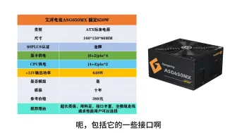 Télécharger la video: 【2024年7月电源推荐】 电源价格出现上涨，小白如何选择适合自己的电源？