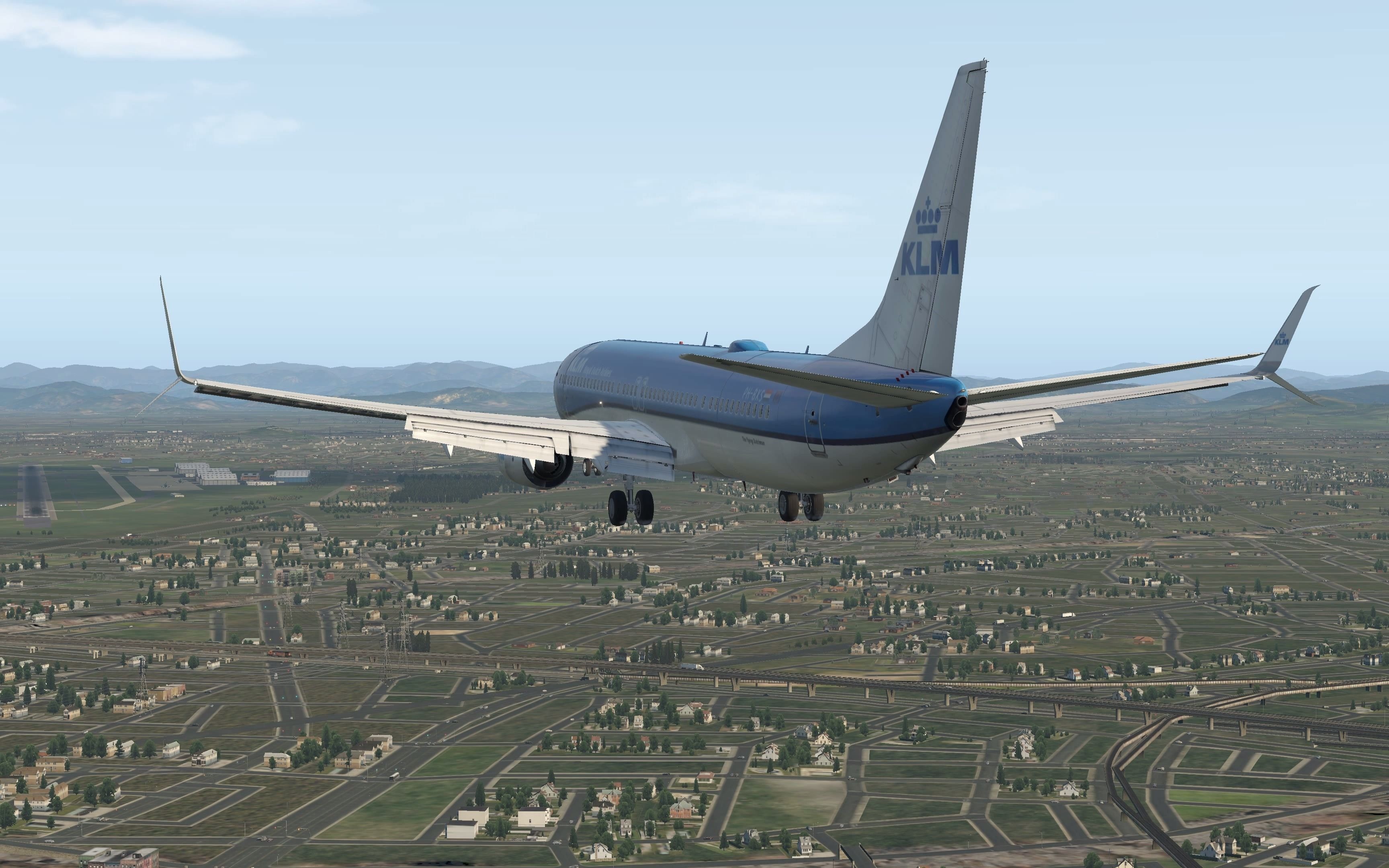 【自娱自乐】空客321降落