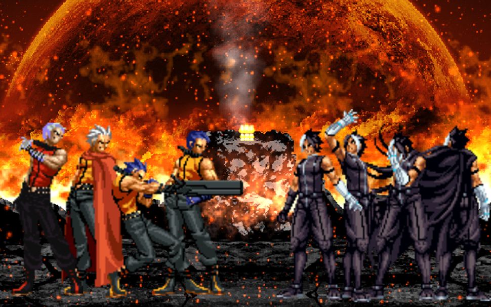 【mugen】k9999队 vs 无名队_哔哩哔哩bilibili_拳皇