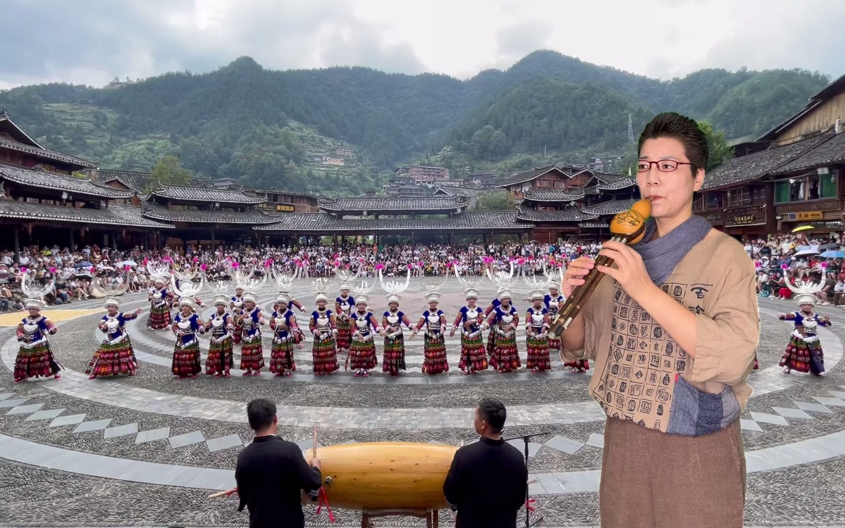 [图]葫芦丝高级曲目《打跳欢歌》，是根据云南丽江纳西族的打跳音乐素材改编而成。