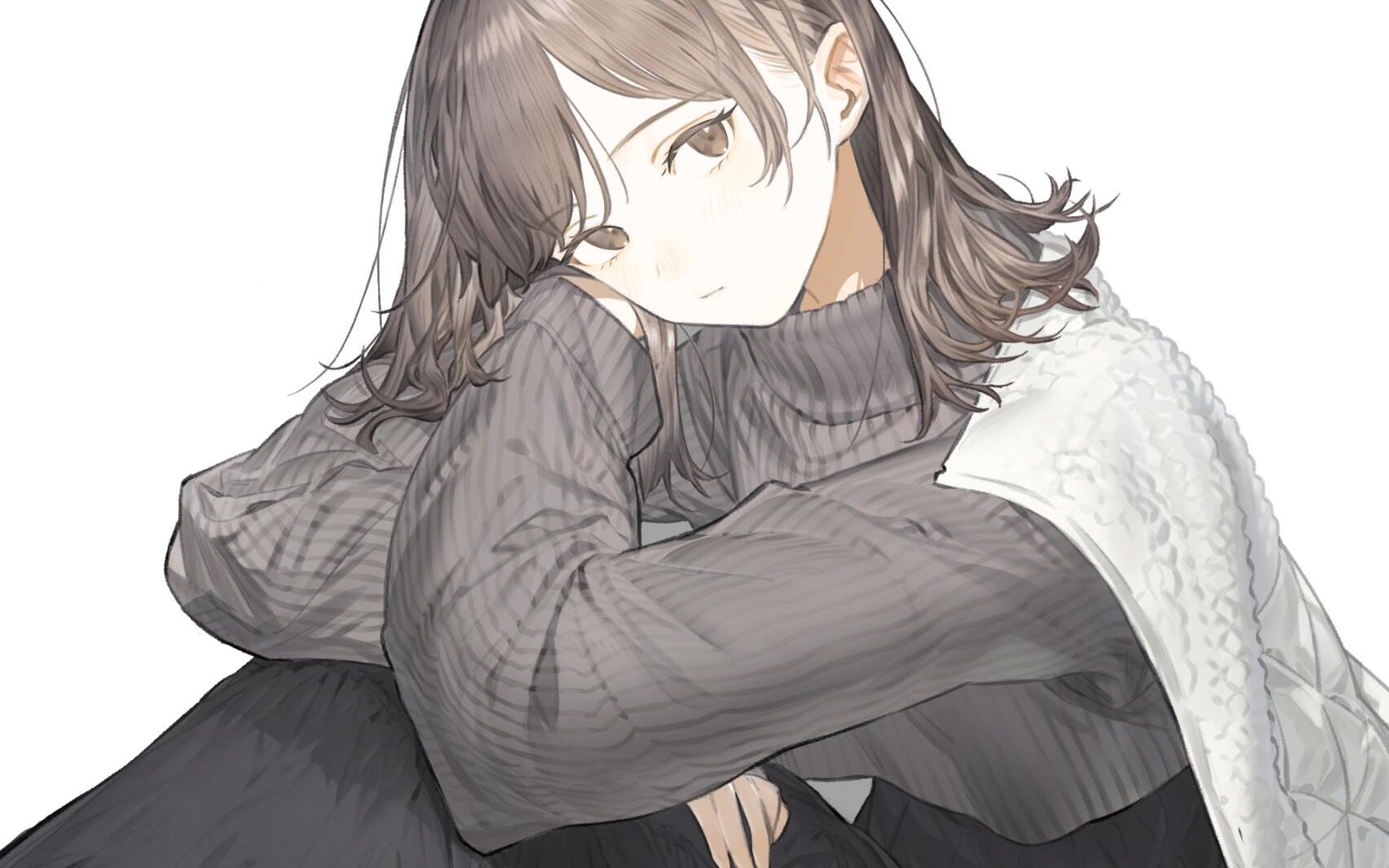 温婉少妇,如春风一样的二次元美女