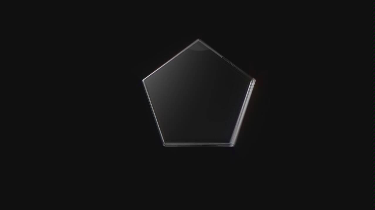 c4d玻璃材质logo演绎练习