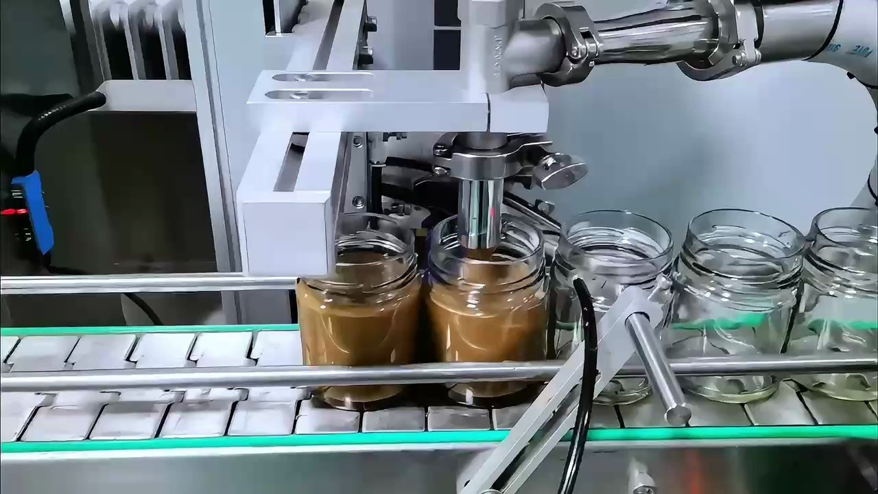 全自动膏体灌装机生产线