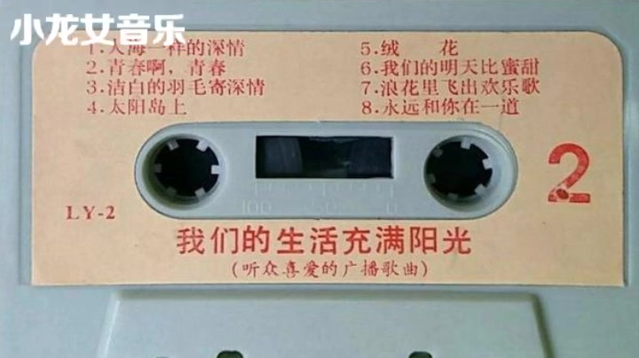 [图]《我们的生活充满阳光》一起怀旧80年代老磁带