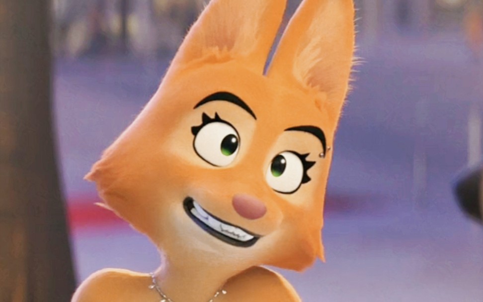 《坏蛋联盟》谁能拒绝不看一只又甜又酷的狐狸戴安呢?