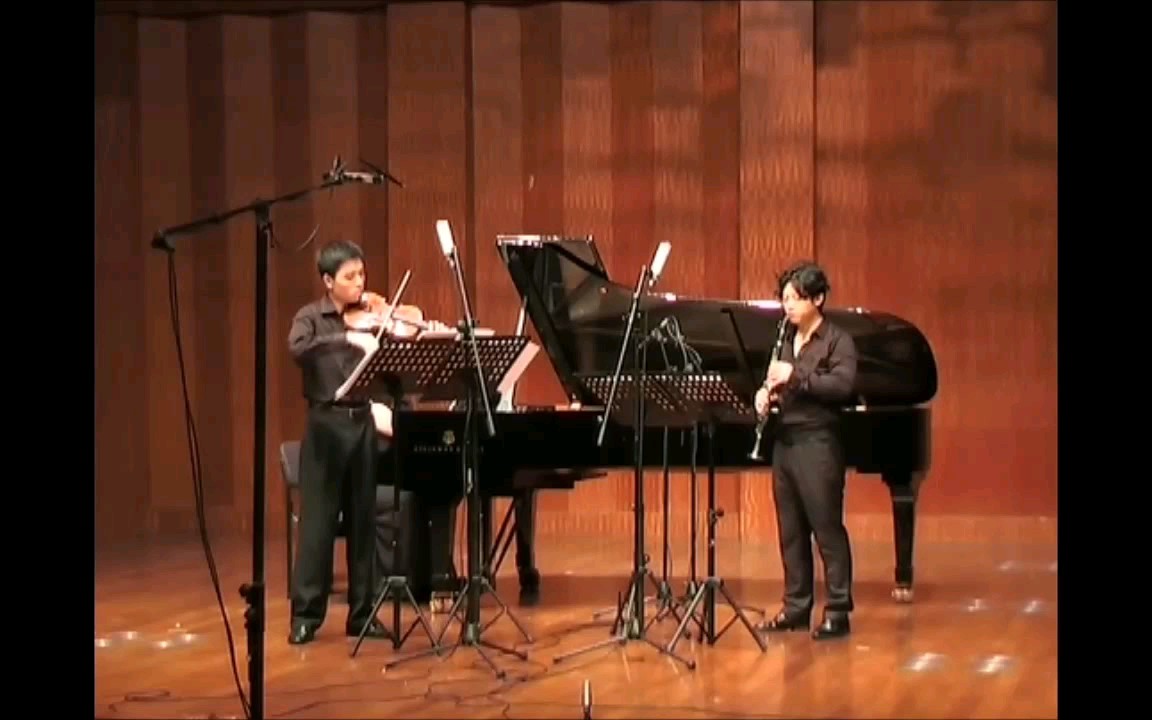 [图]【杨立青】遥远的曲调，为小提琴、钢琴和单簧管的三重奏 A Tune Far Away, Trio for Violin, Piano and Clarinet