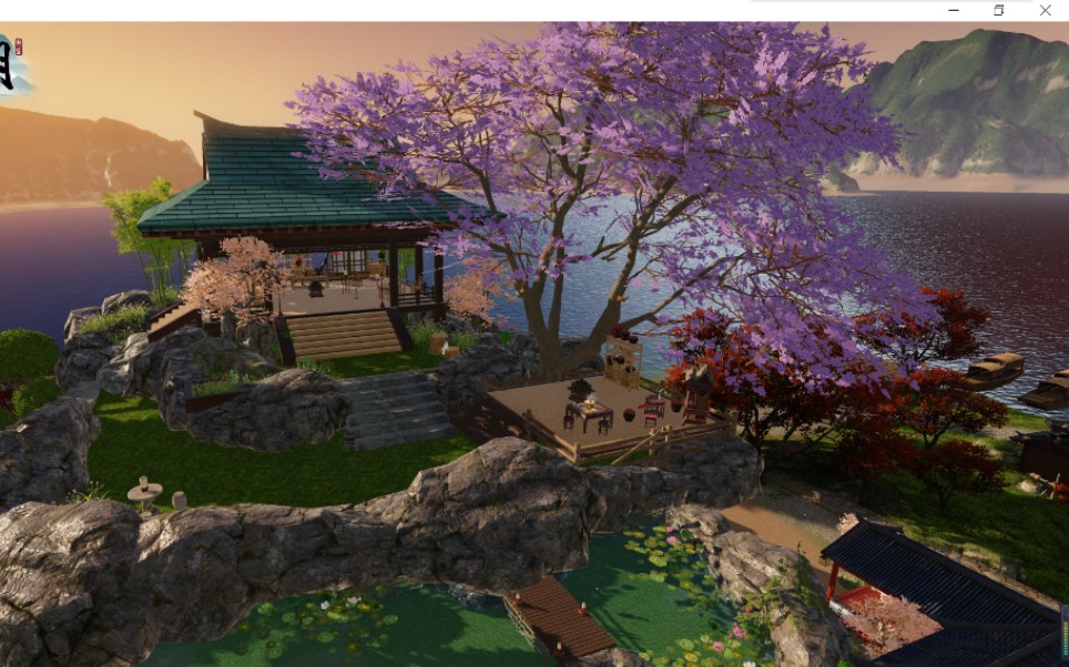 一梦江湖宅邸抽奖单十级汀心苑小地皮也可以很开阔