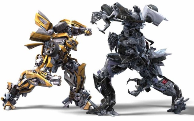 大黄蜂vs路障_哔哩哔哩 (゜-゜)つロ 干杯~-bilibili