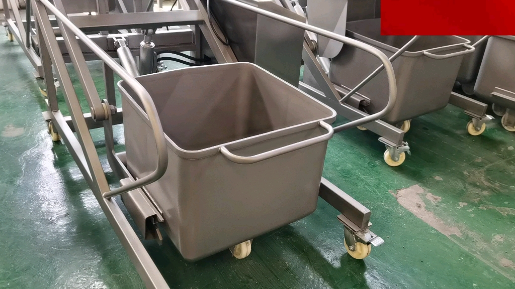 食品厂专用推料车食品厂专用推料车现货供应304不锈钢材质