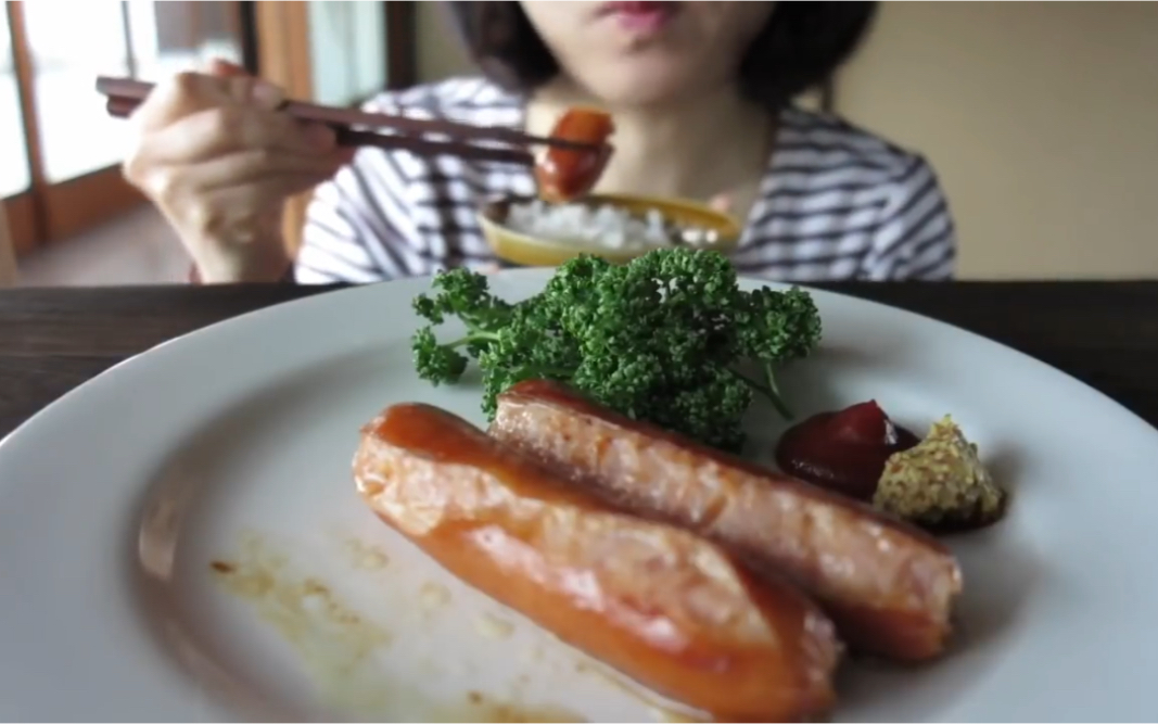 日式吃播 | みる食堂 | 烤香肠