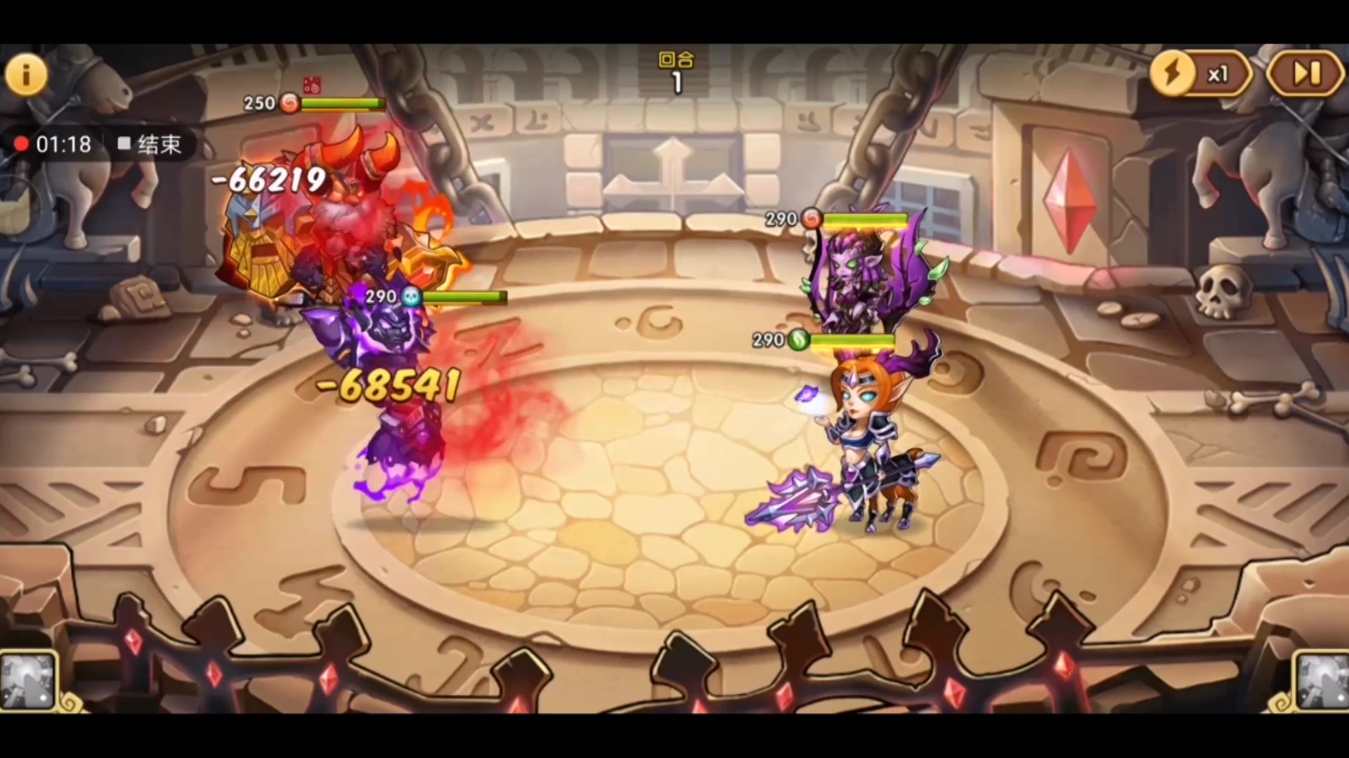 火女第一回合最多层数测试