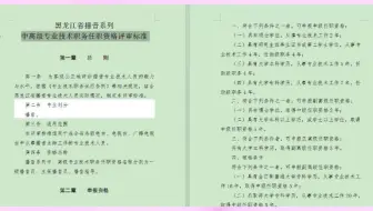 来看看有你需要的评职文件么？
