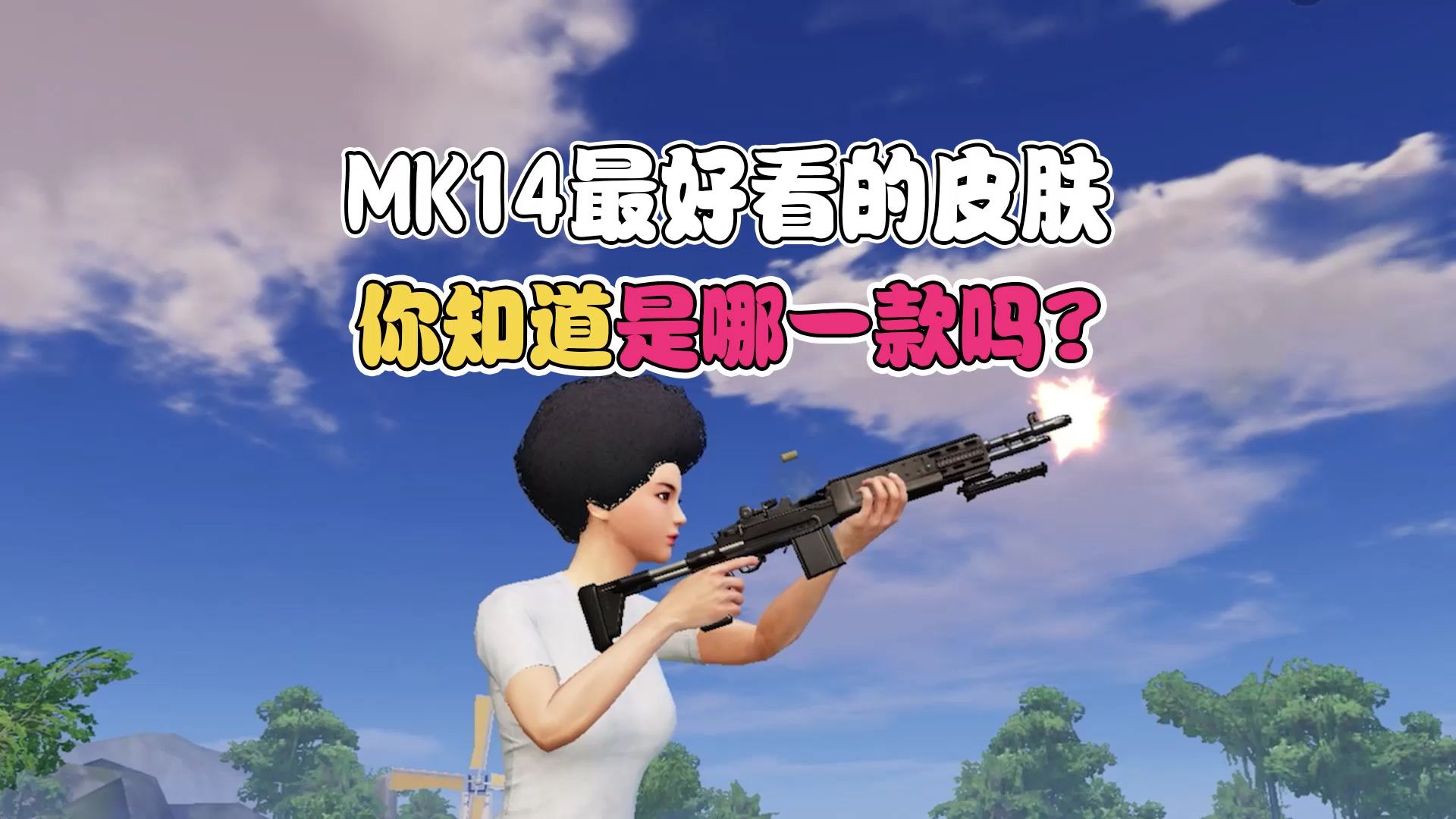 mk14最好看的皮肤,你知道是哪一款吗?和平精英