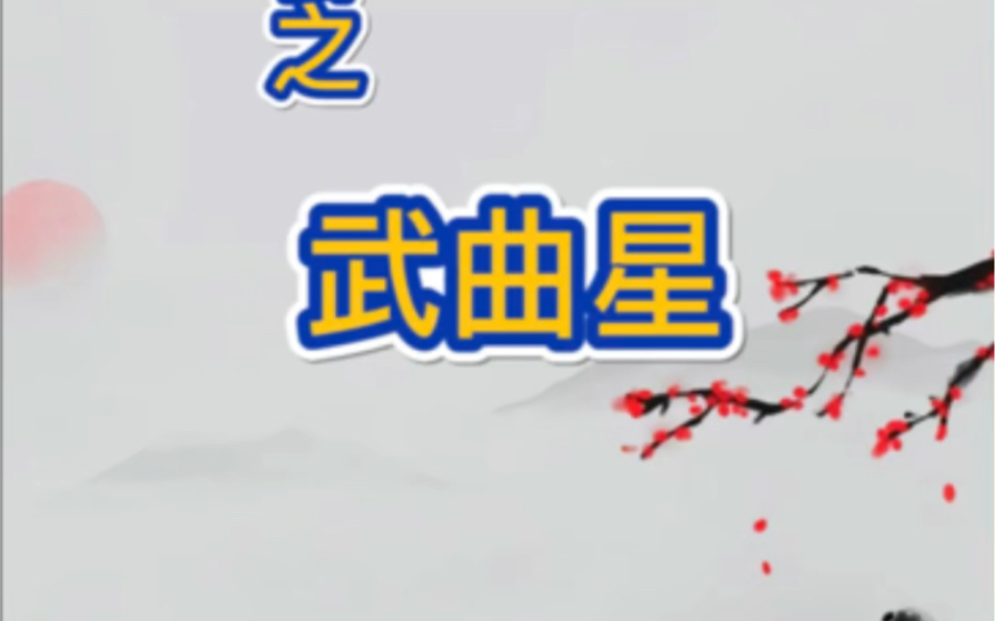 紫微斗数最大的财星-武曲星!