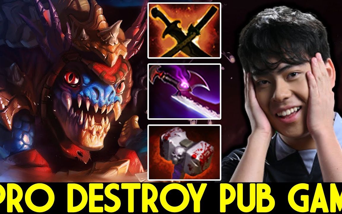 【dota2】ana &小鱼人 上帝依旧毫无人性,宰猪式的战斗!