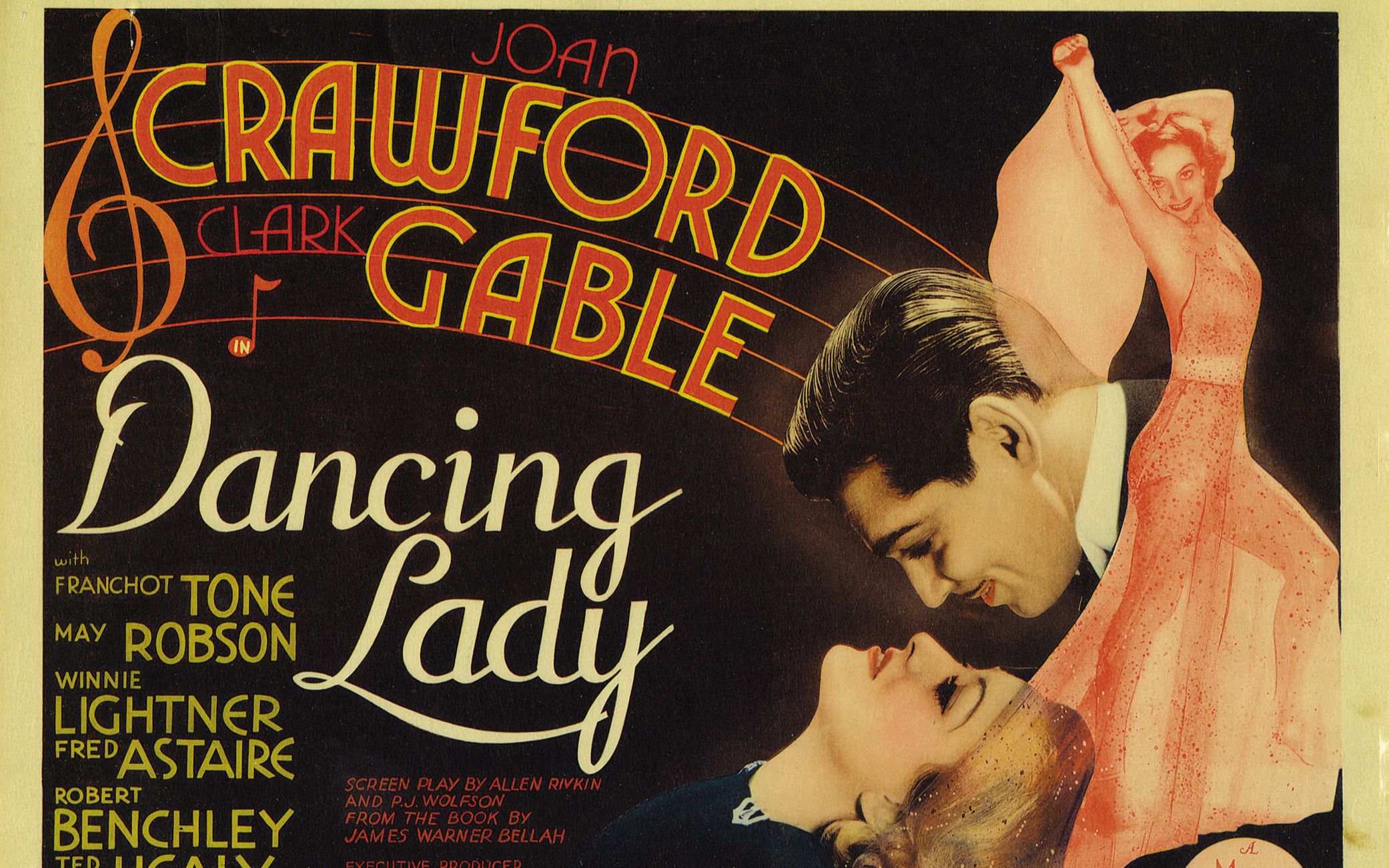 跳舞的女人 Dancing Lady (1933) 歌舞Cut哔哩哔哩bilibili