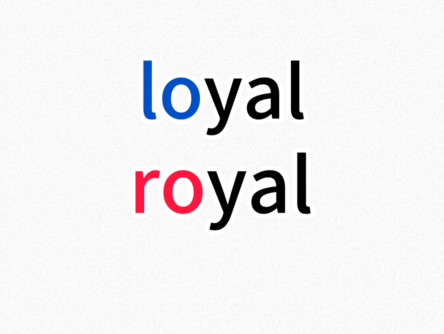 【一秒区分易混单词】loyal&royal哔哩哔哩bilibili