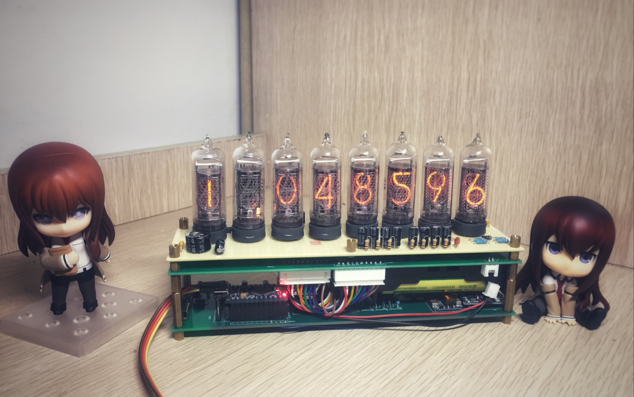 复刻 世界线变动率探测仪(时钟/日期/温度显示) 命运石之门